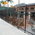 Anti Theft Powder Coated Steel Metal Fencing Panels